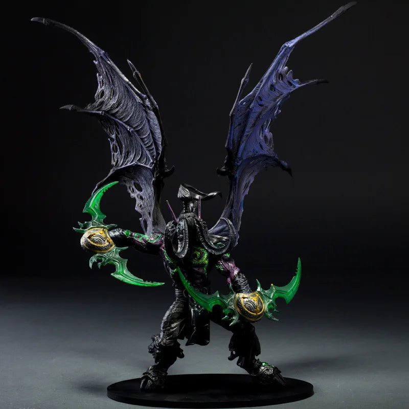 Game Wow Demon Hunter illidan Stormrage PVC Action Figure Toys
