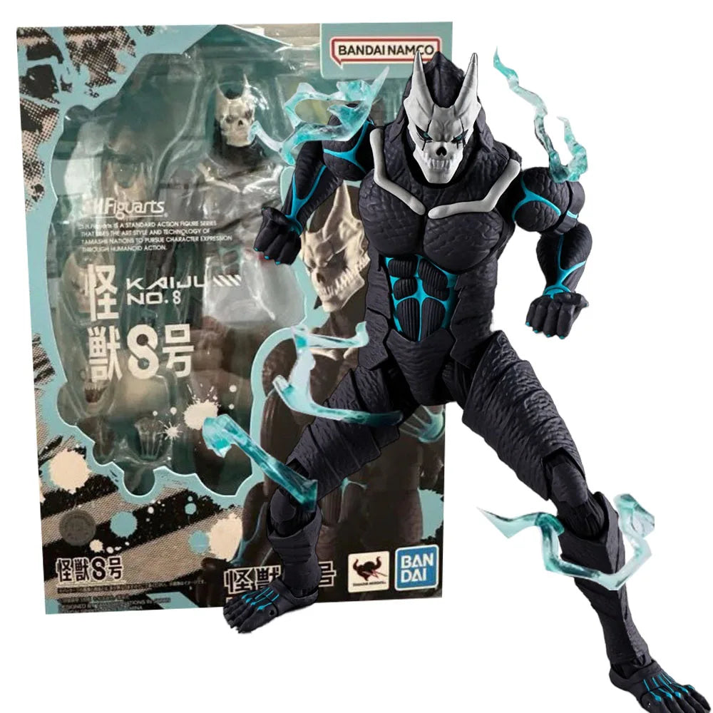16CM Anime Kaijuu No. 8 Hibino Kafka Figure Standing Gun Animation Model Toy Gift Doll Collection Decoration PVC