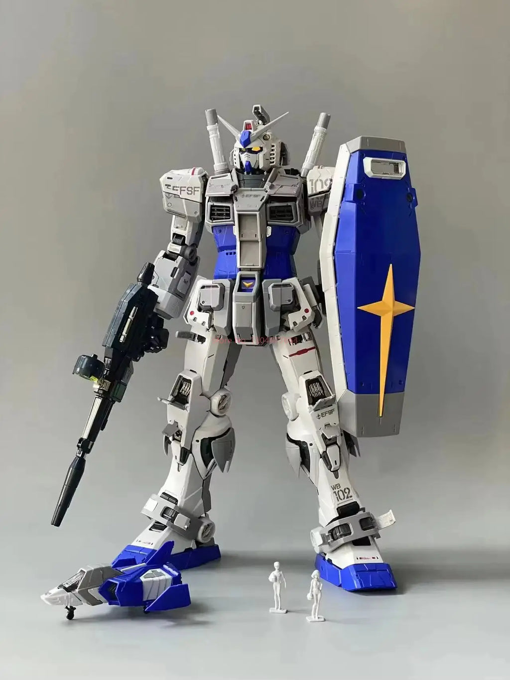 Daban Pg 1/60 Pgu Rx-78-2 2.0 Model Kit G3 Color In Stock Collection Assembly Action Figures Robot Plastic Model Kits Toys
