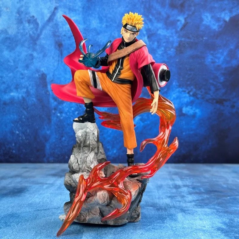 Hot Hokage Anime Ten Years Naruto Sasuke Peripheral Figurines Desktop Decoration Models Ornaments Statues Gifts