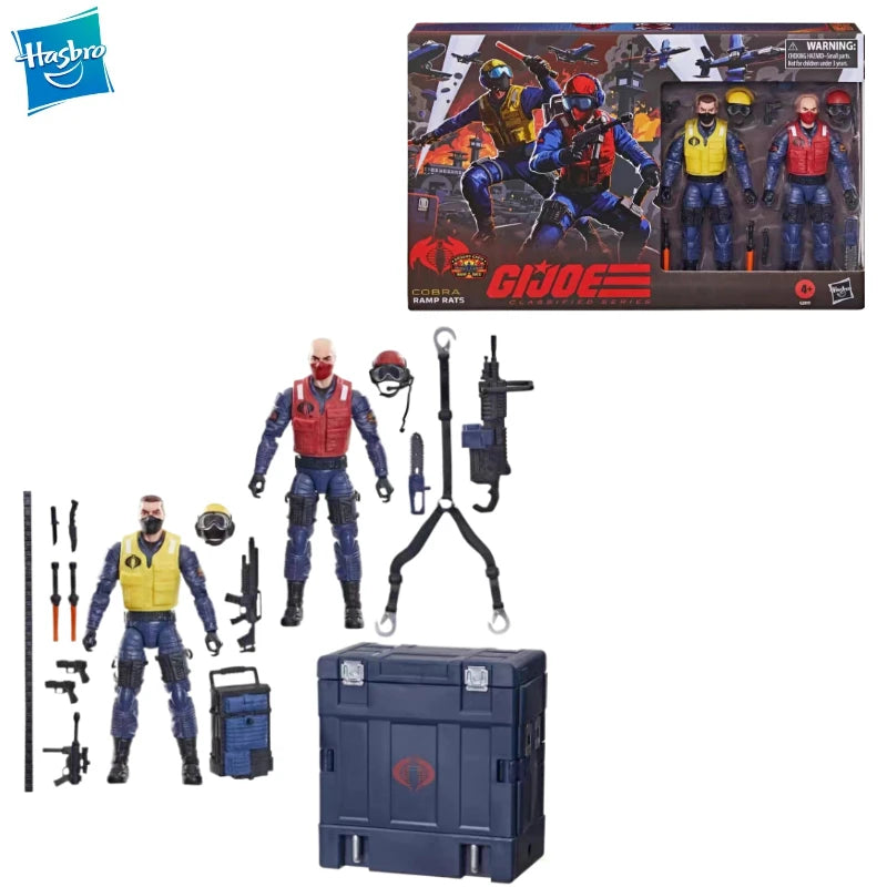 New Original Hasbro G.I. Joe Classified Series COBRA RAMP RATS Action Figure Model Gift Toys