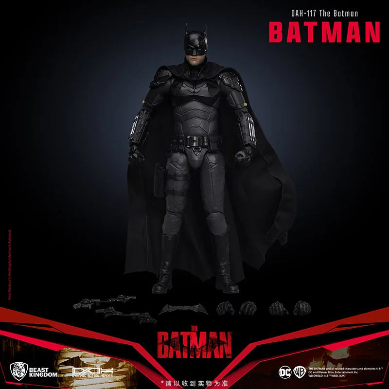 Dc Figures Beast Kingdom Bell Keaton Pattinson Clooney Batman Action Figurebatman Figure Dc Action Figures Model Gift Original
