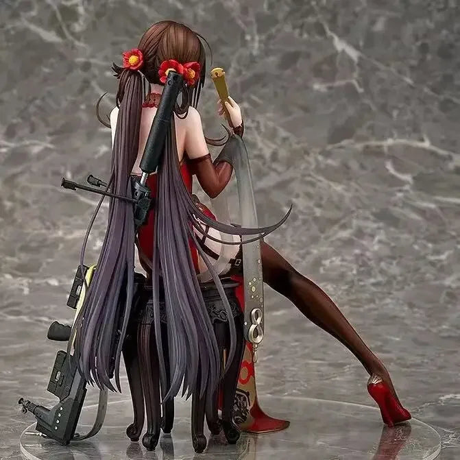 Girls-frontline Action Figurals DSR-50 Anime Figurine Statue Figures Cartoon Toy Collectible Model Toy