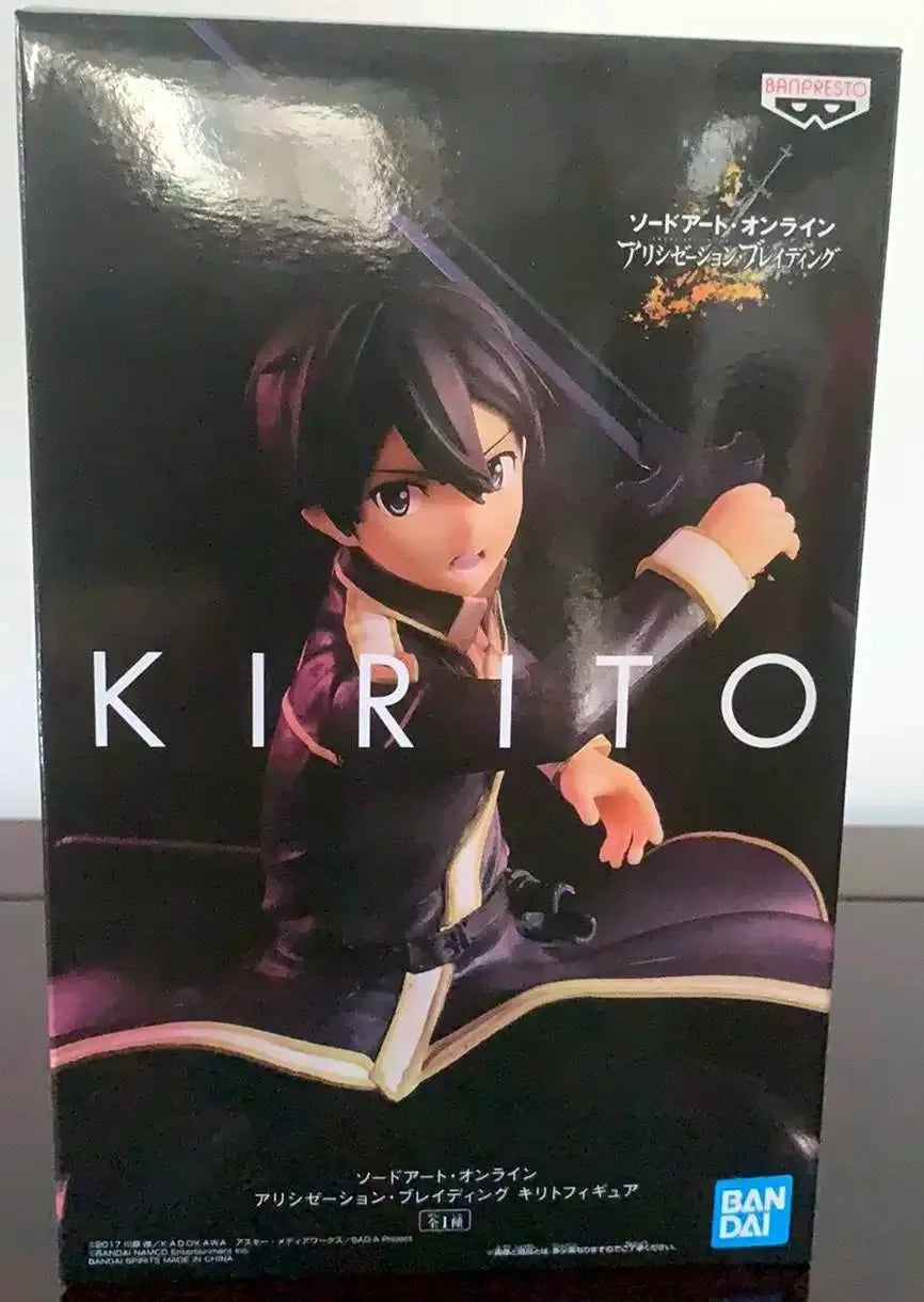 Instock Bandai Banpresto Prize Figure Sword Art Online Blind Box Kirito (Kazuto Kirigaya) & Asuna (Asuna Yuuki) Models