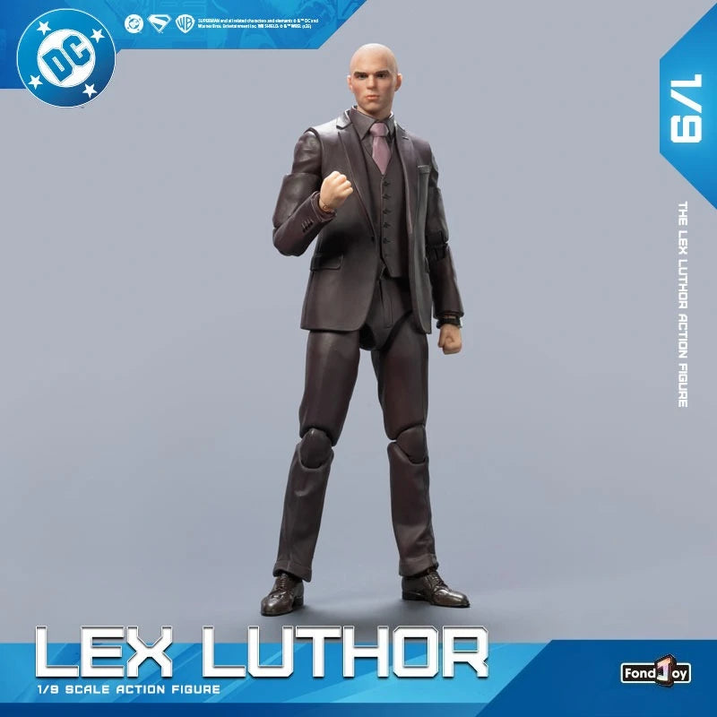 In Stock Fondjoy New Superman Movie Lex Luthor 1/9 Action Figure DC Superman Movie Version Figure Ornaments for Toy and Boy Gift