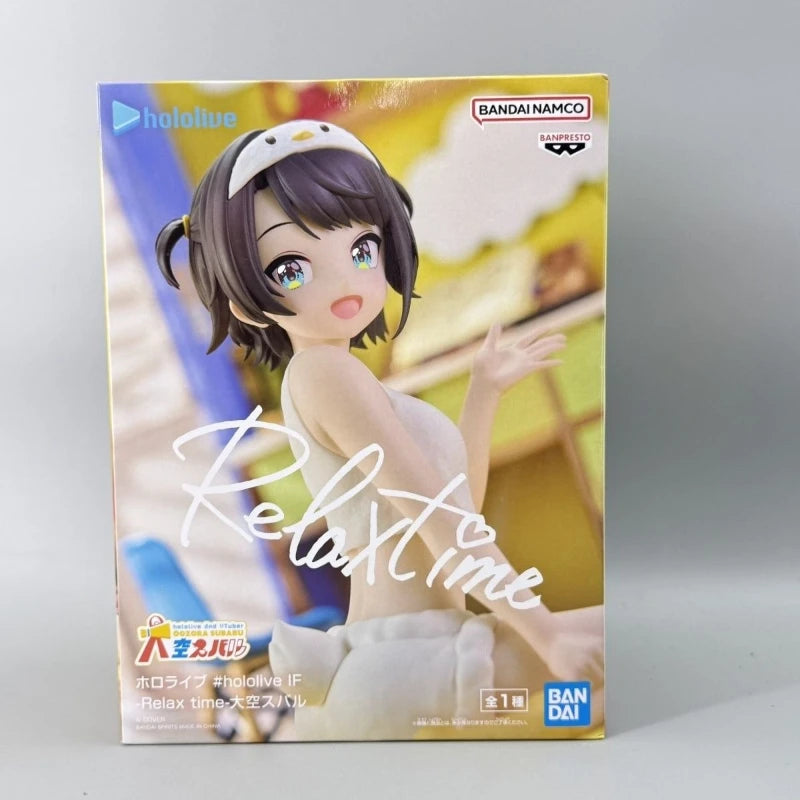 In Stock Original Bandai BANPRESTO Shiragane Noel Oozora Subaru Figure Anime Hololive IF Collection Model Toys WY