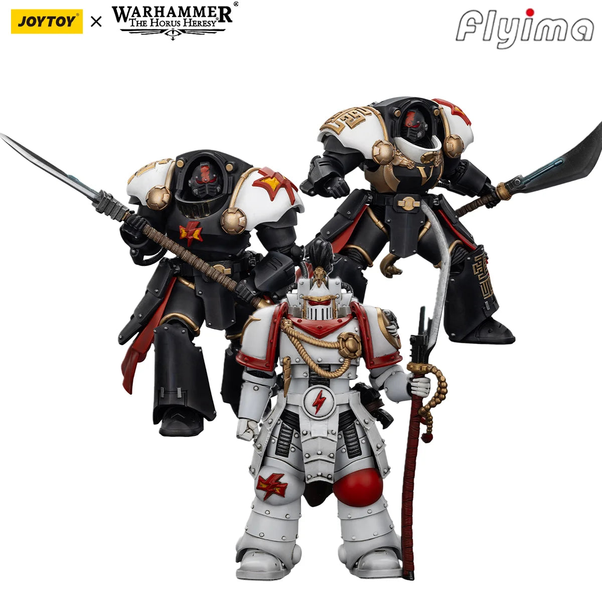 [Pre-order]JOYTOY Warhammer 40K 1/18 Action Figure Abaddon the Despoiler&Death Guard 3PCS&Heavy Relic Primus Armor 3PCS Model