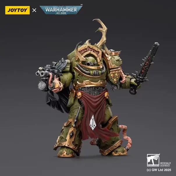 JOYTOYDark Source Warhammer40KDeath Guard Death Shroud Terminator Trio1:18Movable Soldier