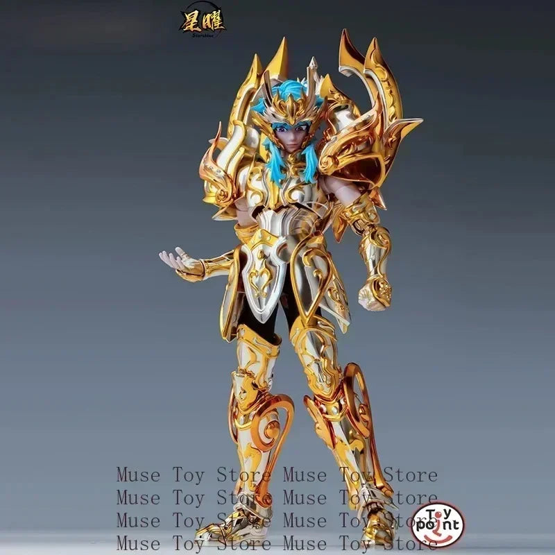 In stock Toypoint/TP Saint Seiya Myth Cloth EXM Aquarius Camus SOG Totem/Object Gold Knights of the Zodiac Anime Action Figure