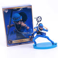 11CM Anime One Piece Lysop Figur 20. Jahrestag Blau Set Puppe Modell Spielzeug Geschenk Sammlung Aciton Figur PVC