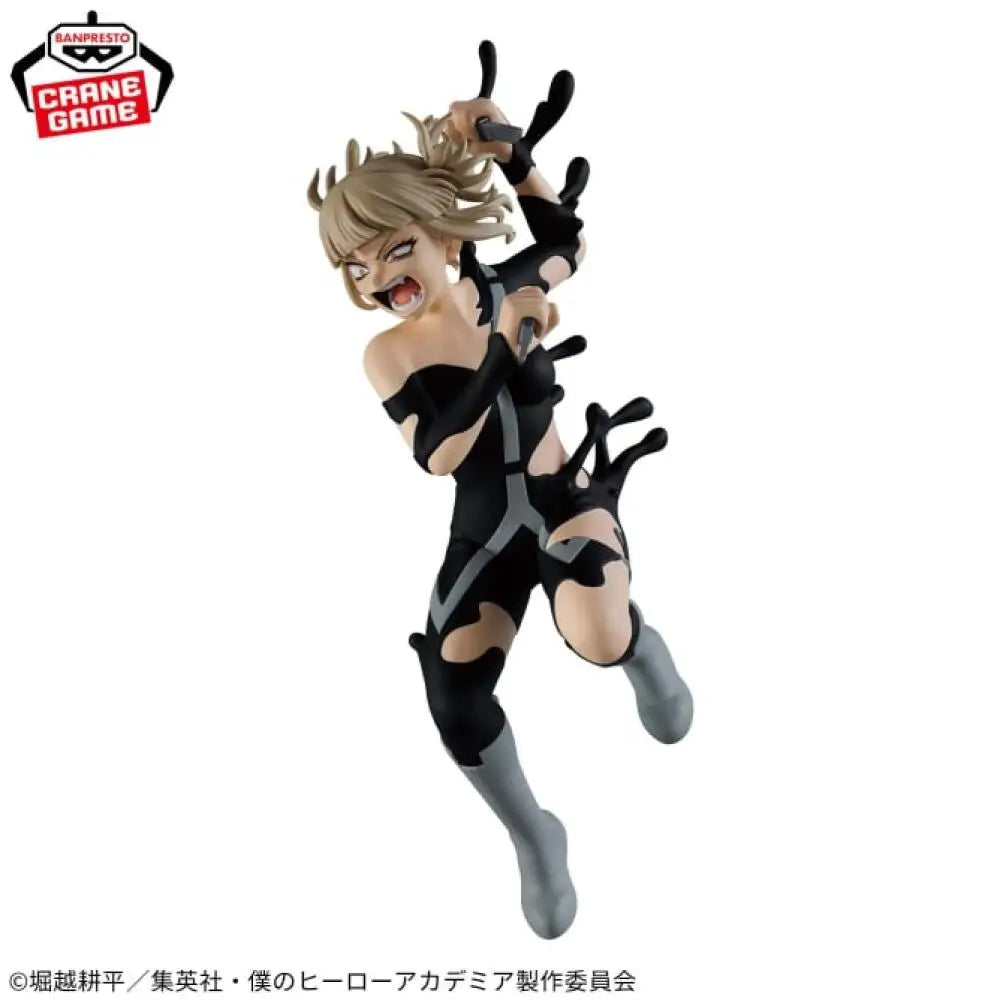 In stock Original Bandai BANPRESTO My Hero Academia THE EVIL VILLAINS-DX-HIMIKO TOGA IV Anime figure Model Toy collectibles Gift