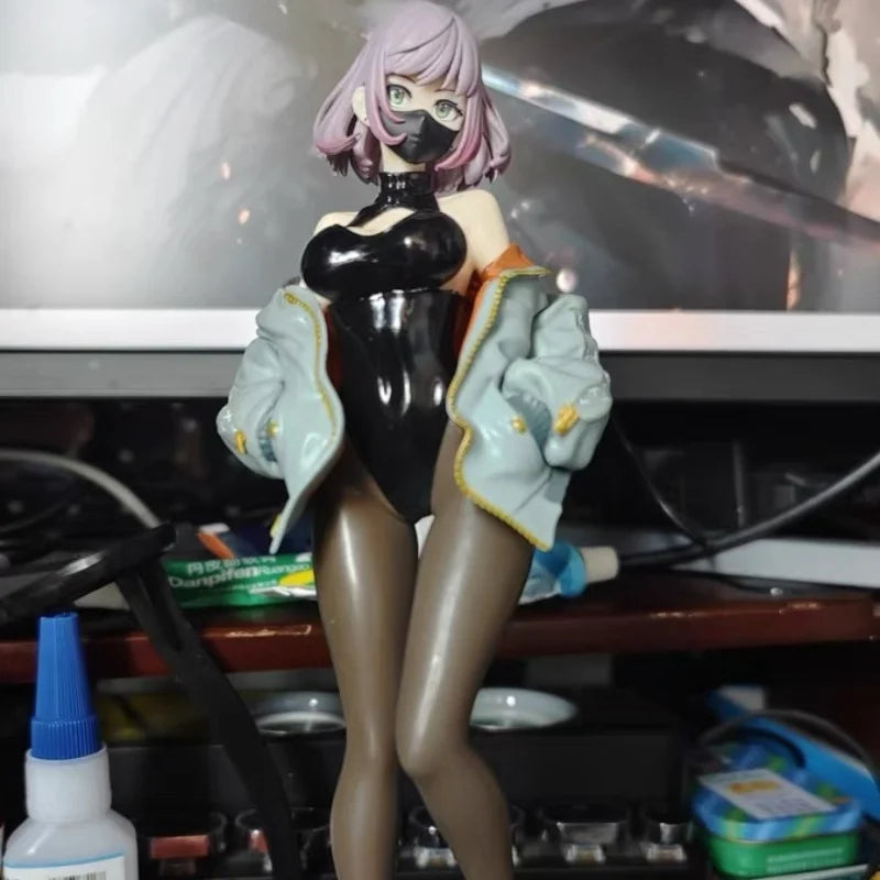 Neue 22,5 cm Masked Girl Luna Illustration Biya Painter Manga Figur PVC Modell Peripheriegeräte Manga Actionfigur Geburtstagsgeschenke Spielzeug