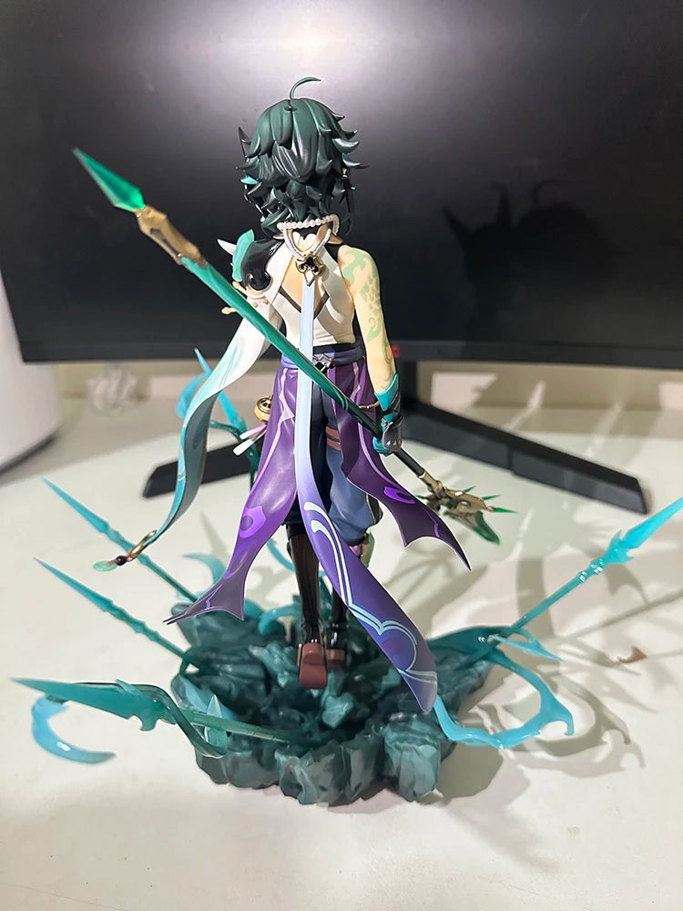 Genshin Impact Xiao Guard Night Spear Ver Figures 1/7 Pvc  Anime Figure Model Colletible Desktop Ornaments Gift Toys Original