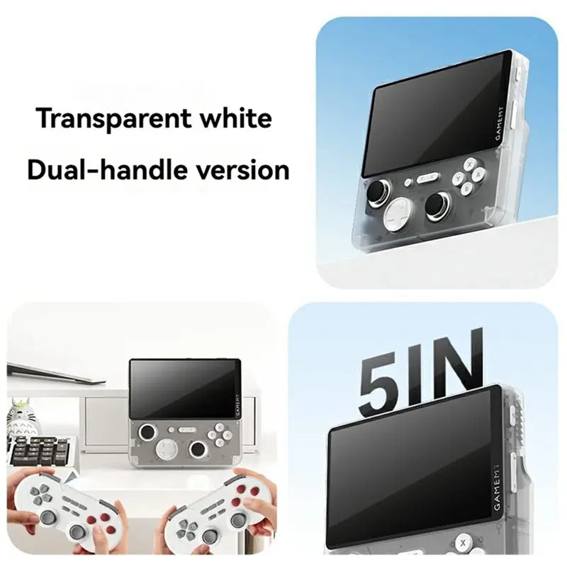 Promotion Retro Game Console E5 PLUS Handheld 5Inch HD Dual System Video Player 128G Storage