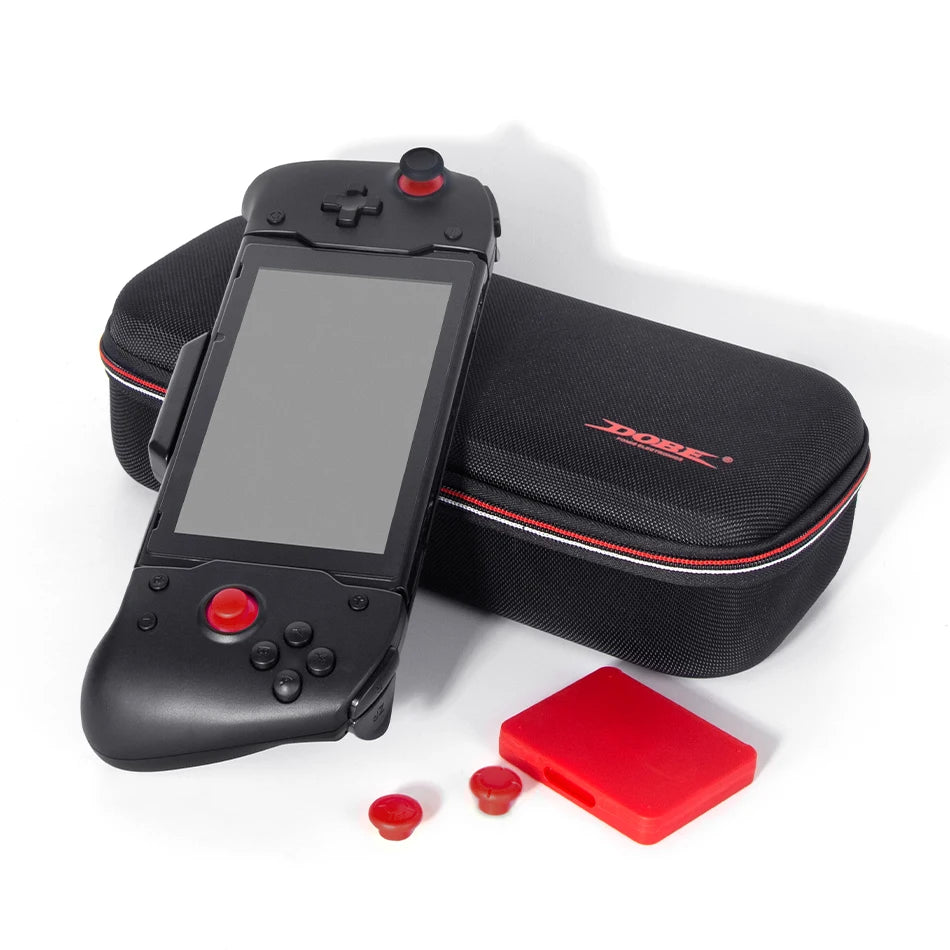 For Nintendo Switch Controller Upgraded Gamepad Fast Charge Double Motor Vibration Built-in 6-Axis Gyro Handle Grip Storage Bag