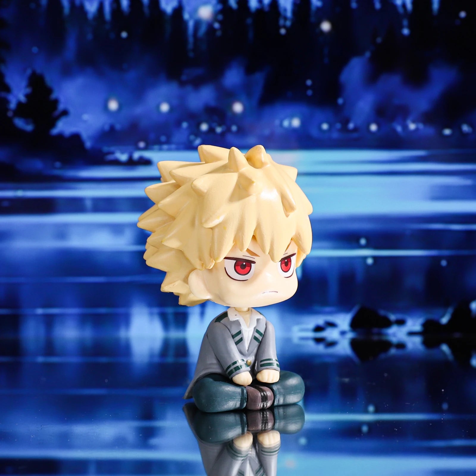 My Hero Academia Q-version Green Valley Kyoji, Bozu Hoshigami, Honjo Kyouko, Zanji, Taichi, Handicraft Model Set for Decoration