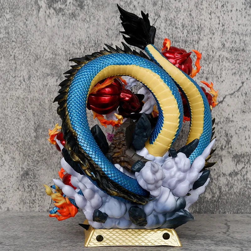 Anime One Piece Gear Vierte Kong Orgel Luffy VS Kaido Battle Ver. GK PVC Actionfigur Statue Sammlermodell Kinderspielzeug Puppe