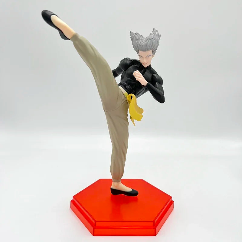 19cm POP UP PARADE One Punch Man Garou Anime Figure One Punch Man Saitama OPPAI Hoodie Action Figure Collection Model Doll Toys