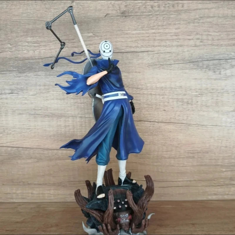 Bandai Banpresto NARUTO 21 Centimeters High Scene Model GK Anime Figure Ornaments  Double Headed Interchangeable Trendy Play Toy