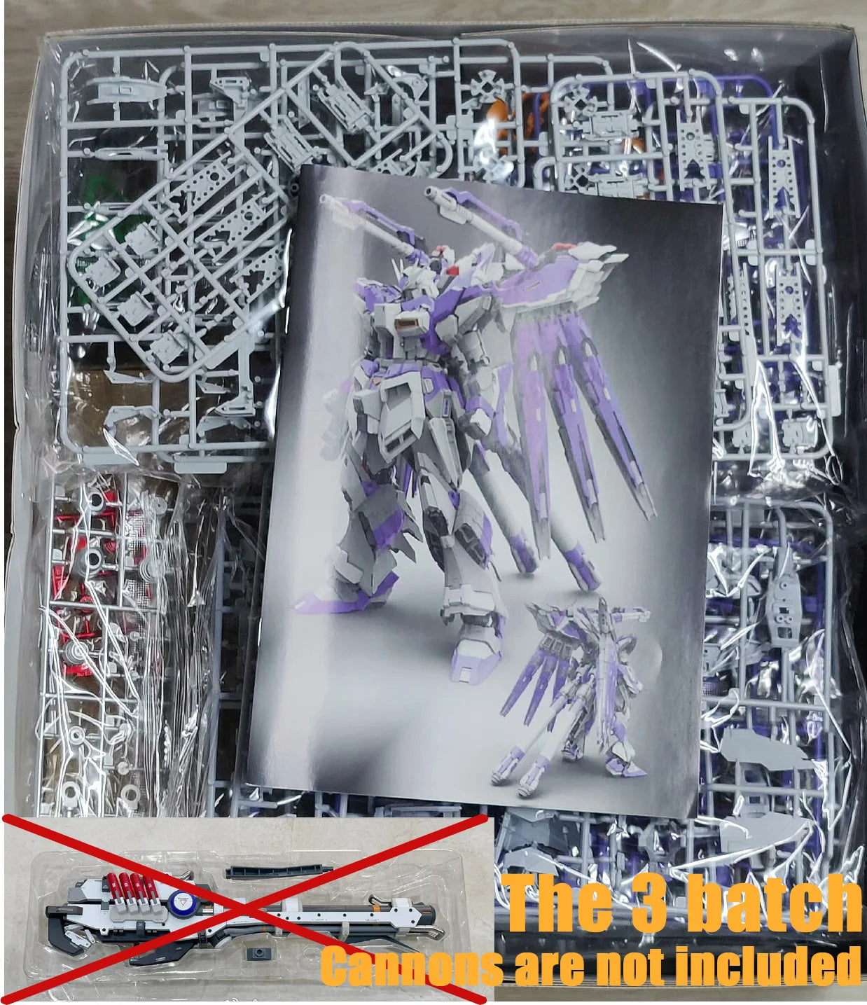 In Stock V-TIGER VT01 Hi-V 1/100 Assembly Model Toys RX-93-v2 YUJIAOLAND Hi-V GK Pre-coating Alloy skeleton model The 2/3 batch