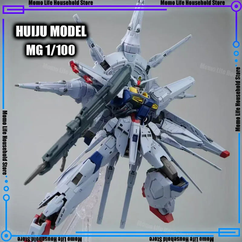 New HUIJU Model 1/100 MG ZGMF-X13A Providence Assembly Model Kits Plastic skeleton Anime Action Figure Robot Plastic Model Toys