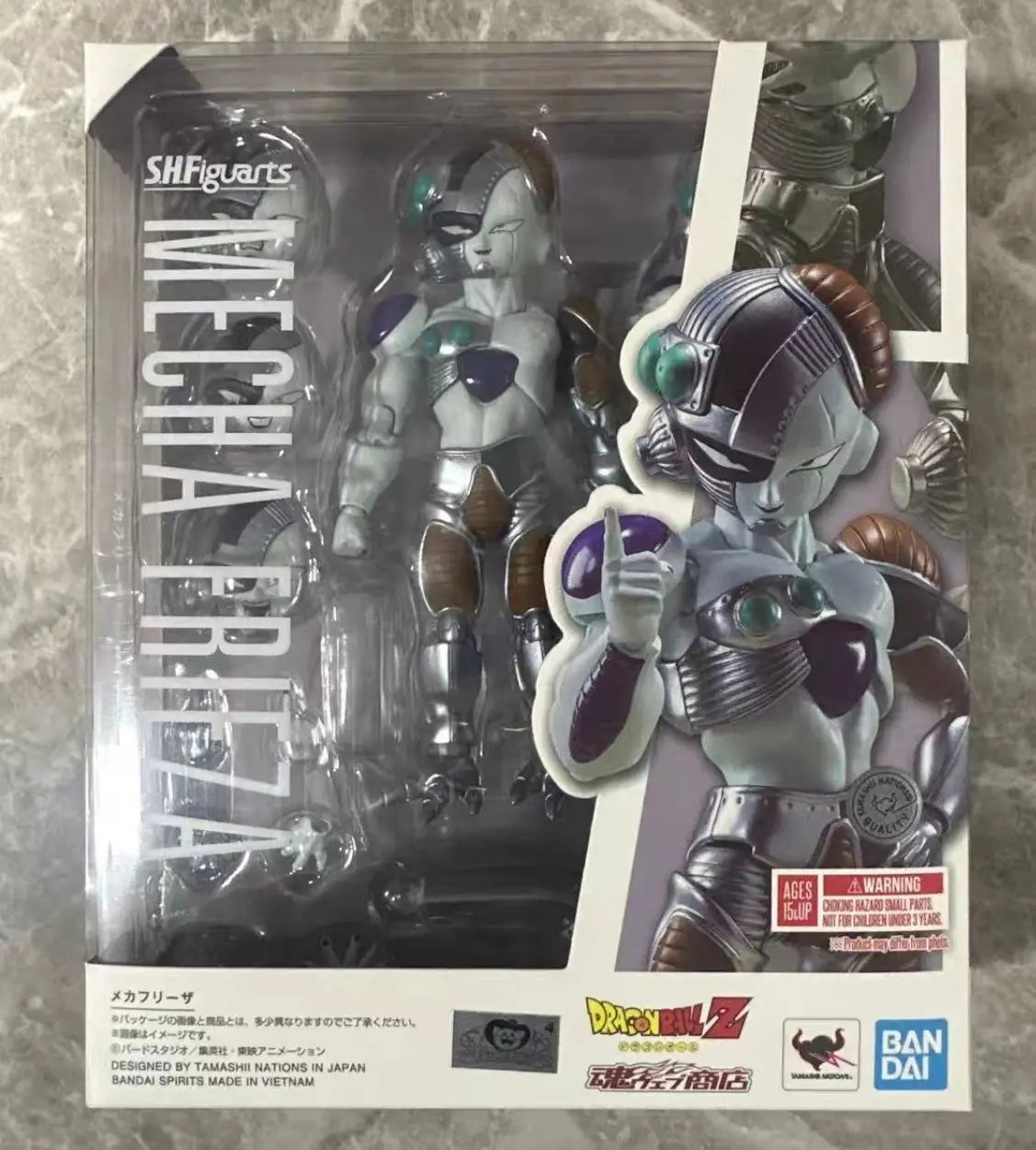 Original Bandai Dragon Ball Z S.H.Figuarts SHF Super Saiyan MECHA FRIEZA PVC In Stock Anime Action Figures Model Toys