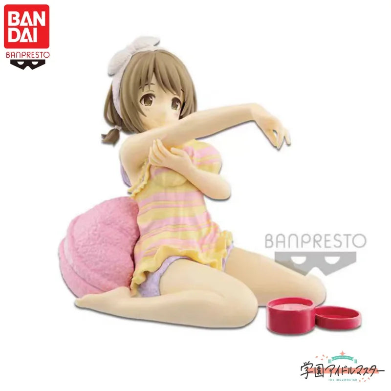 In Stock Original Bandai Banpresto The Idolmster Mimura Kanako Action Figure Doll Brand New Boxed Animation Peripherals Garage
