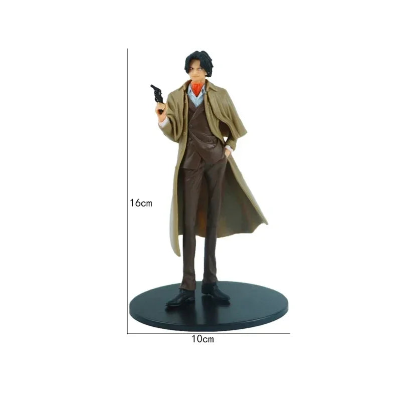 **18cm One Piece Anime Figure Pirate Warriors Monkey D Luffy Roronoa Zoro Sanji Usopp Action Figures Collectible Model Toys