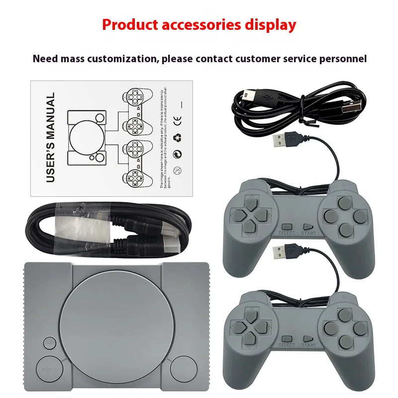 Handheld Video Retro Game Console HD Out Retro Game Console Built-in 620 Classic Games Dual Gamepad Game Player Gift