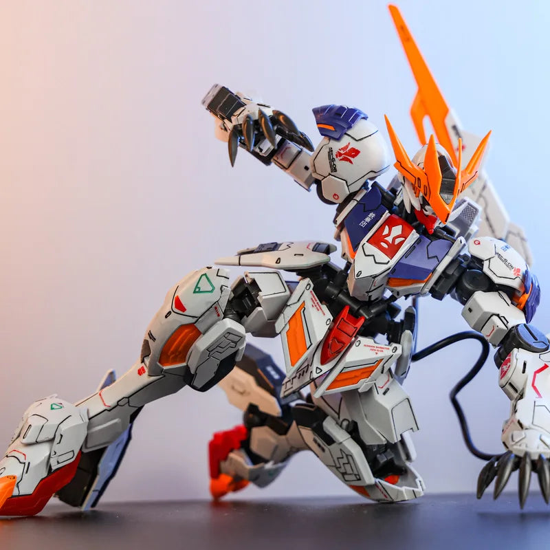 Max Iron-Blooded Orphans Barbatos Lupus Rex 1/100 Fm Advanced Emperor Form Assembly Model Kit Action Figures Toys Surprise Gifts