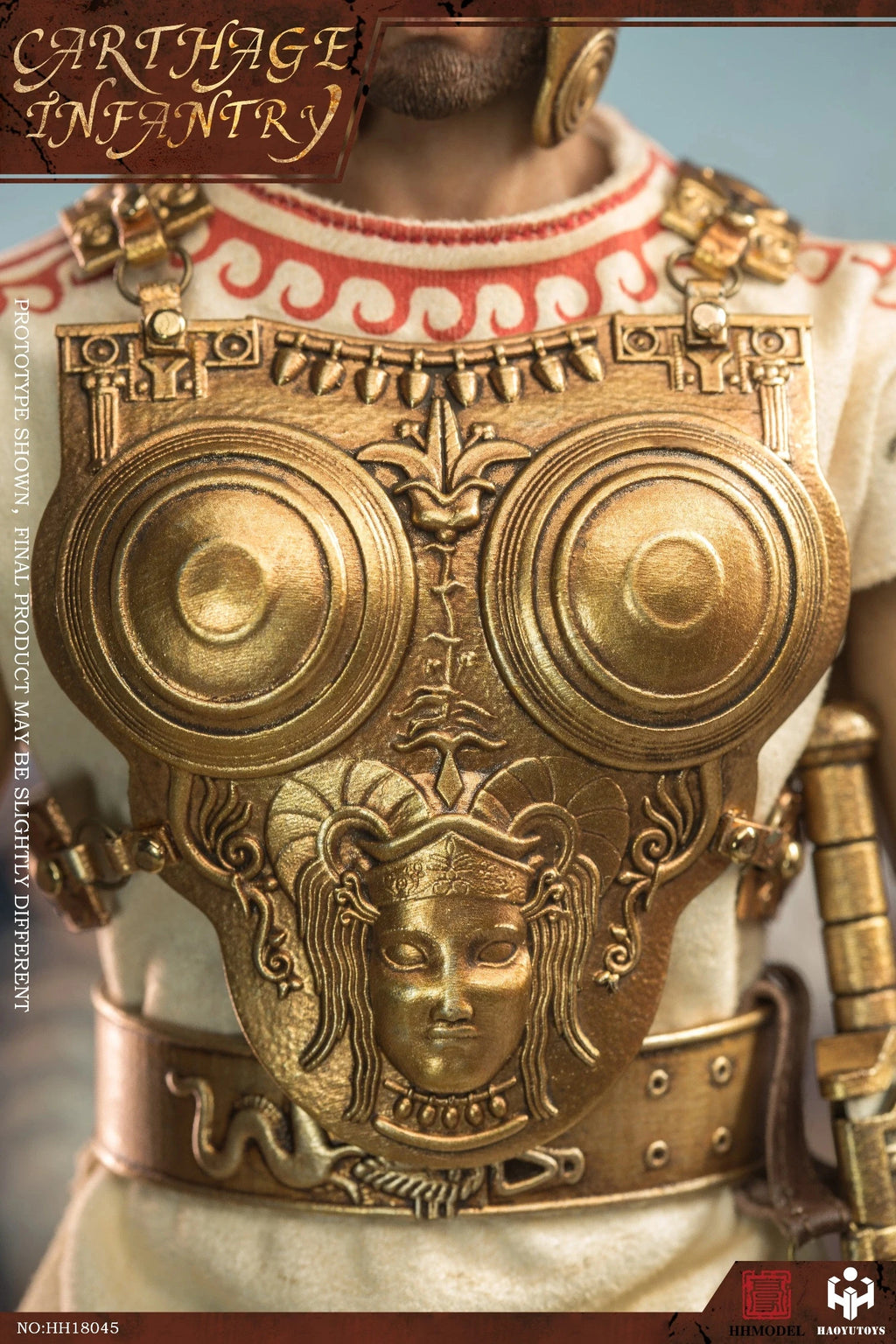 HHMODEL HAOYUTOYS 1/6 Scale Imperial Legion Carthage Infantry Action Figure Collectible Model Toy Gift