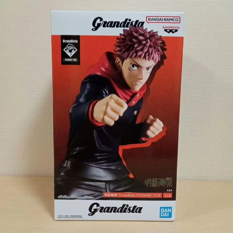 In stock Original Bandai BANPRESTO Grandista Jujutsu Kaisen Itadori Yuji Collection Anime Figure Model Toys WY