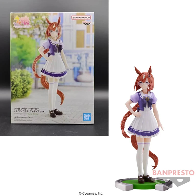 Fast Shipping Bandai Anime Pretty Derby BANPRESTO Special Week Rice Shower Silence Suzuka Tokai Teio Original Model Toys Figure