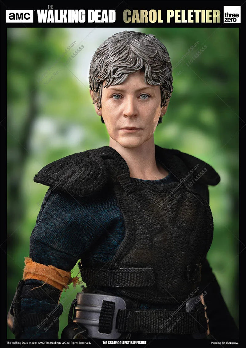 3Z0099 3Z005000W0 1/6 Scale Collectible The Walking Dead Morgan Jones Carol Pelletier 12Inch Male Solider Action Figure Model To
