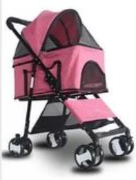 Pet Cart Separate Portable Collapsible Dog Cart Small And Medium Dog Walking Cat Stroller Bag Teddy Cage