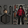 Brotoys 1/12 Resident Evil Scale Female Spy Ada Wong Lr011 Action Figure Movable Collectible Model Toys Gift Accessories