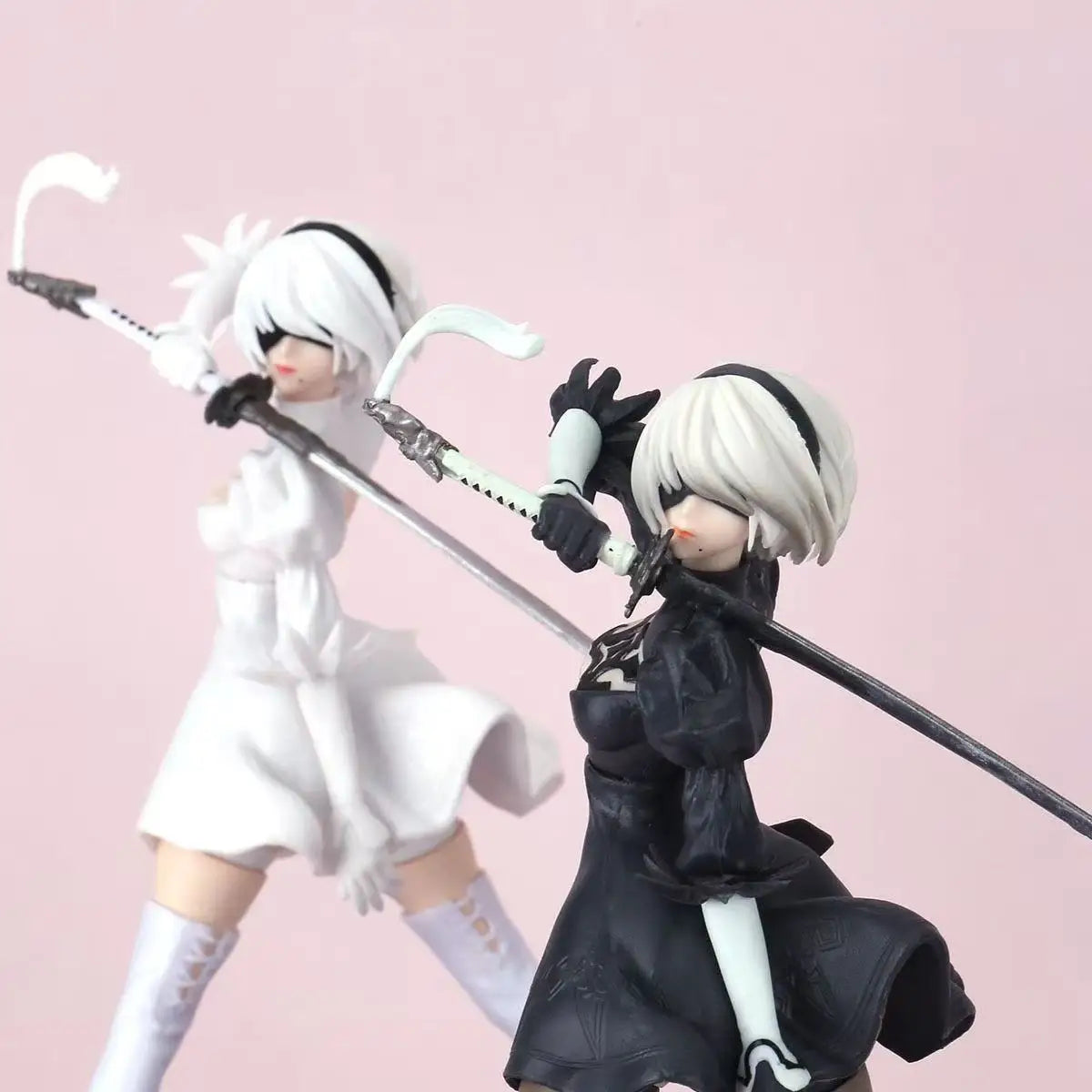 18CM Аниме NieR: Automata - YoRHa No. 2 Type B - Версия 2.0 Премиум Чоконосе Модел Играчка Кукла Екшън Фигурка