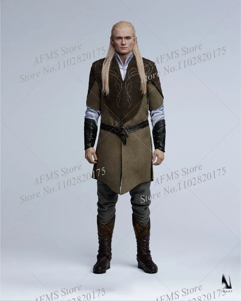 INART Ag-A014 1/6 Scale Collectible Figure Legolas Adventure Journey Handsome Elf Prince 12Inch Men Soldier Action Figure Model