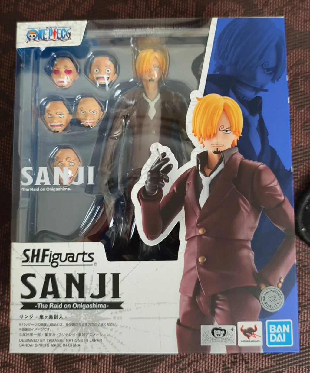 100% Original in Stock Bandai S.H.Figuarts SHF One Piece Monkey D. Luffy Romance Dawn Character Model Toy Gift Collection