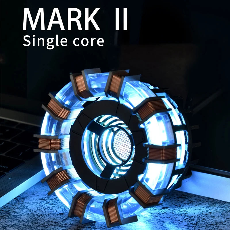 First-generation Mark1 Ark reactor. Mark1 core logo. Core luminous model. Superhero 1:1 cosplay toy, chest lamp, children's gift