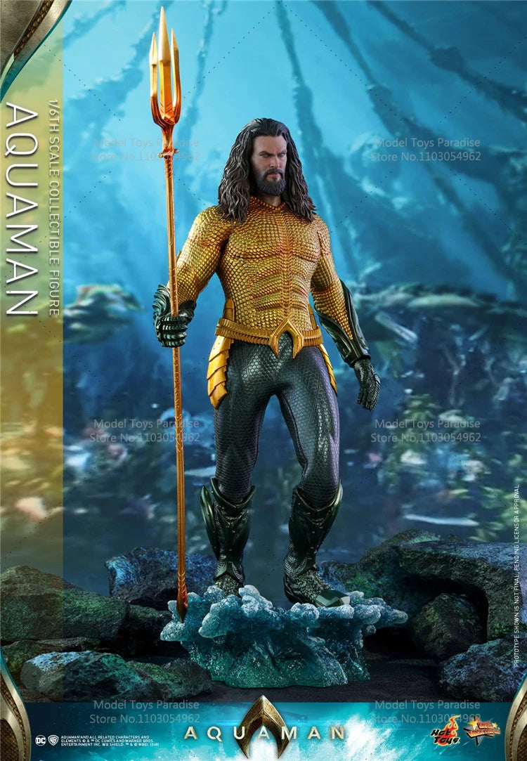 HotToys HT MMS518 1/6 Collectible Toys Aquaman 2.0 Super Hero Men Soldier Arthur Curry Full Set 12'' Action Figure Model Gifts