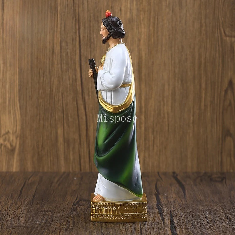 High 21.5CM Resin Classical Cane Figure Decoration Christmas Decoration Gift  Crafts