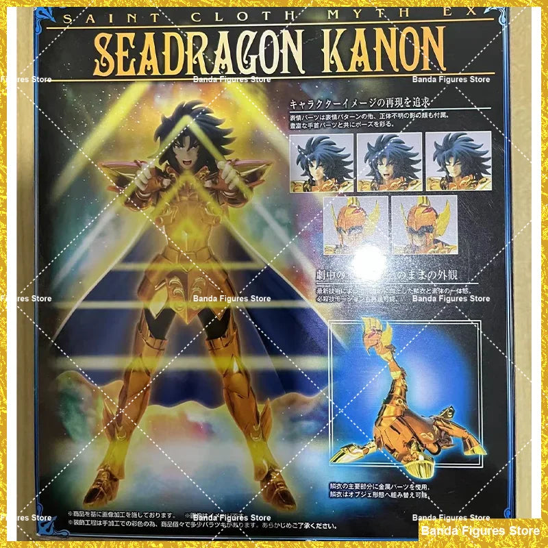 Original BANDAI Saint Cloth Myth EX SEA DRAGON KANON Tamashii Nations In Stock Anime Action Collection Figures Model Toys