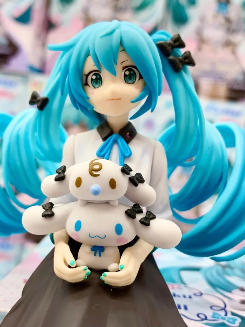 In Stock Original SEGA Luminasta Hatsune Miku Noddle Stopper Anime Figure Toys Action Figure PVC Model Collection Doll Gift