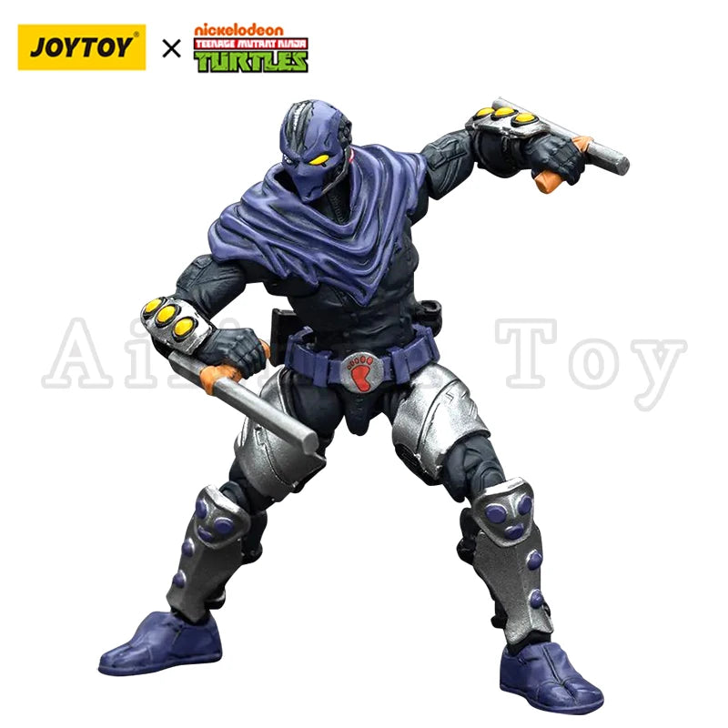 JOYTOY 1/18 Action Figure Turtles Shredder Foot Clan Re-issue Version Anime Toy