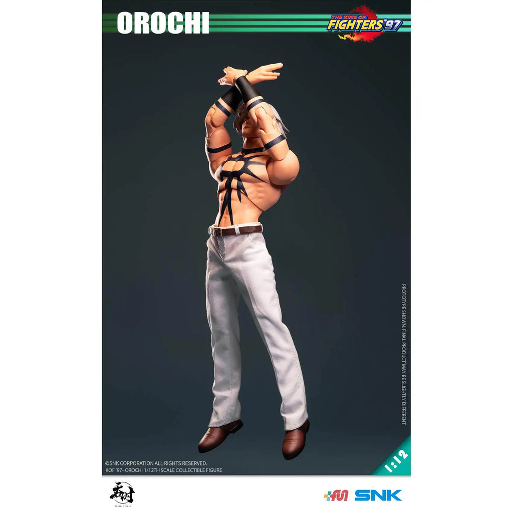 In Stock TunShi Studio TS-015 1/12 SHF The King of Fighters'97 Orochi Iori Yagami Anime Action Figures Toys Models PVC Gift