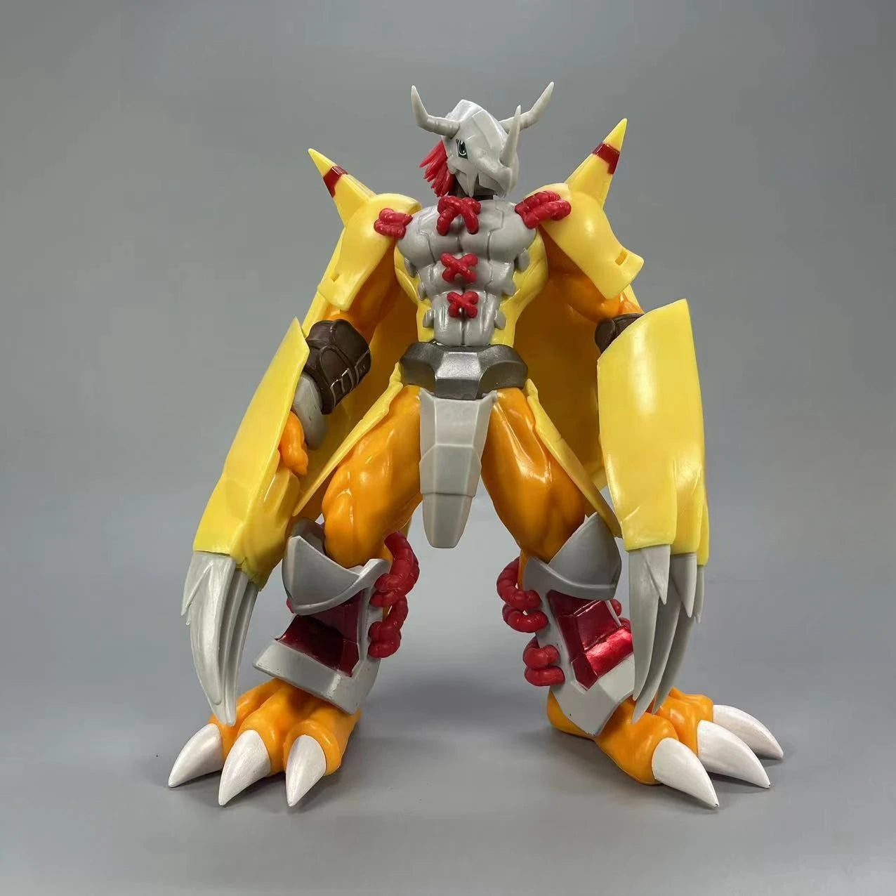 Anime Digimon Adventure War Greymon Figure Greymon Action Figures 21CM PVC Statue Desktop Decoration Collection Model Toys Gifts