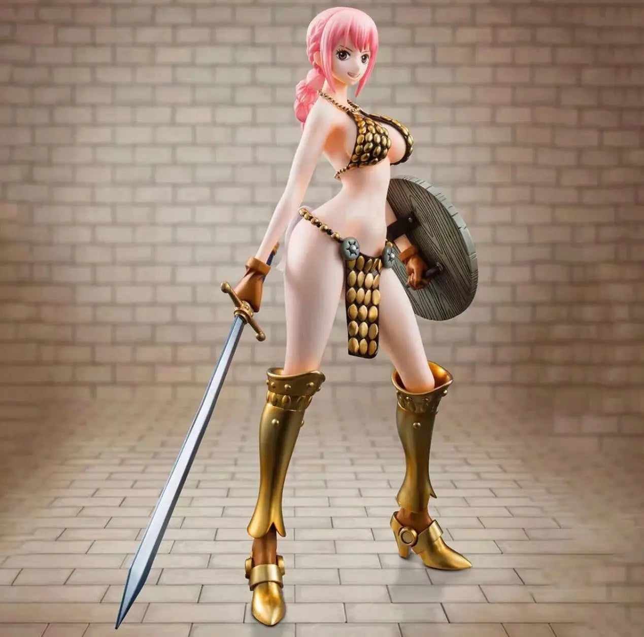 【MT】Original MegaHouse POP Sailing Again ONE PIECE Gladiator Rebecca 1/8 Scale Figurine Toy Collectible