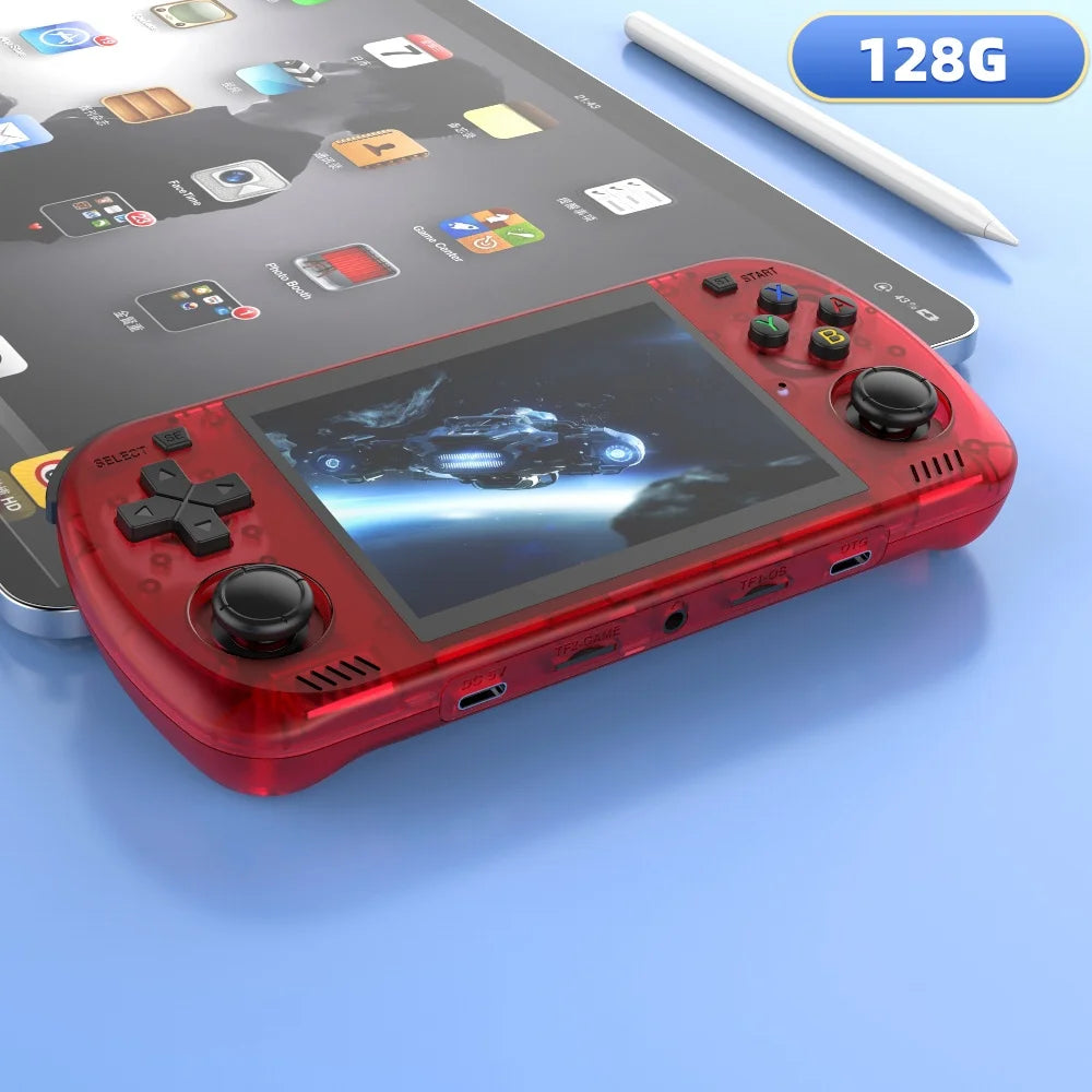 Neu verbessert! WLAN-Funktion, 4,2-Zoll-HD-IPS-Bildschirm, Handheld-Konsole R36H Pro Max, 3500-mAh-Akku für lange Laufzeit, tragbarer Videoplayer