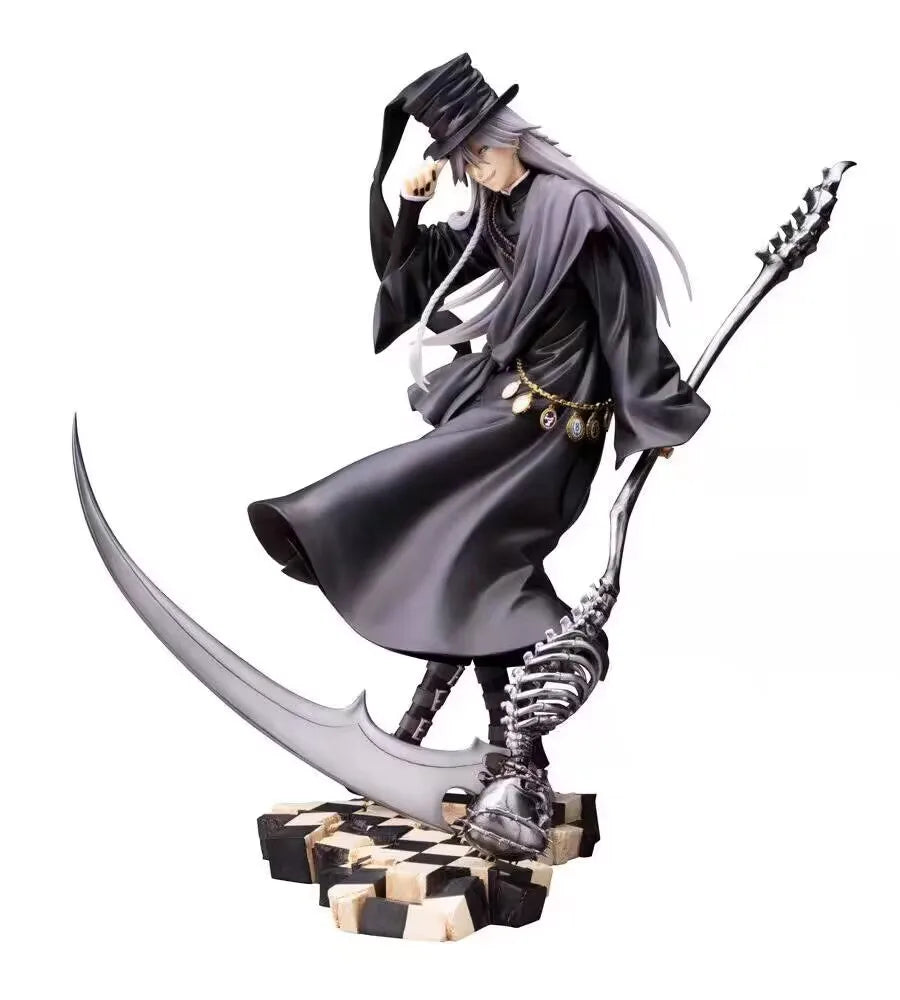 In Stock Original Kotobukiya Kuroshitsuji Black Butler Undertaker  Anime Figurine PVC Action Figure Collectible Model Toy Doll